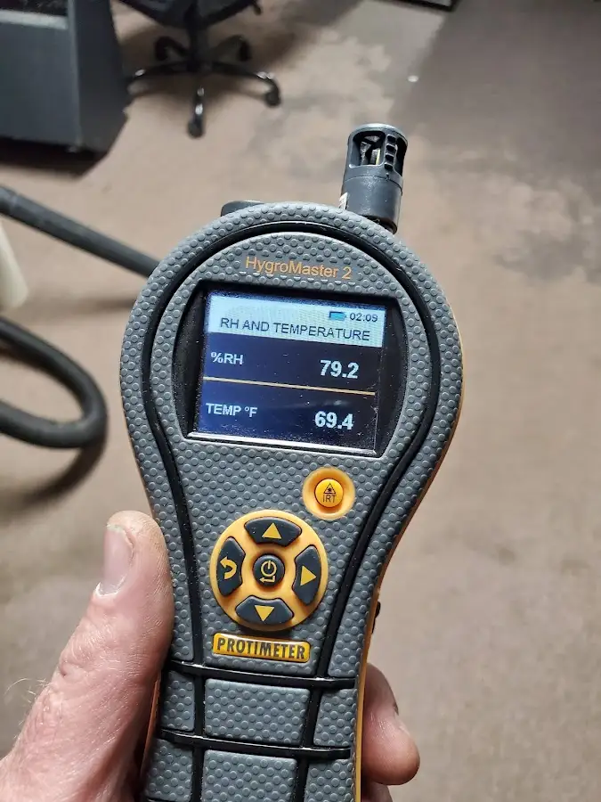 Moisture meter humidity assessment for Fire & Smoke Damage Restoration in Ligonier